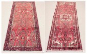 TWO HAND KNOTTED PERSIAN TRIBA