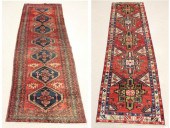 TWO HAND KNOTTED PERSIAN TRIBA