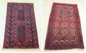 TWO HAND KNOTTED TRIBAL AREA R