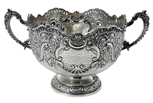 TWO HANDLED ENGLISH SILVER