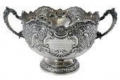 TWO HANDLED ENGLISH SILVER PRE