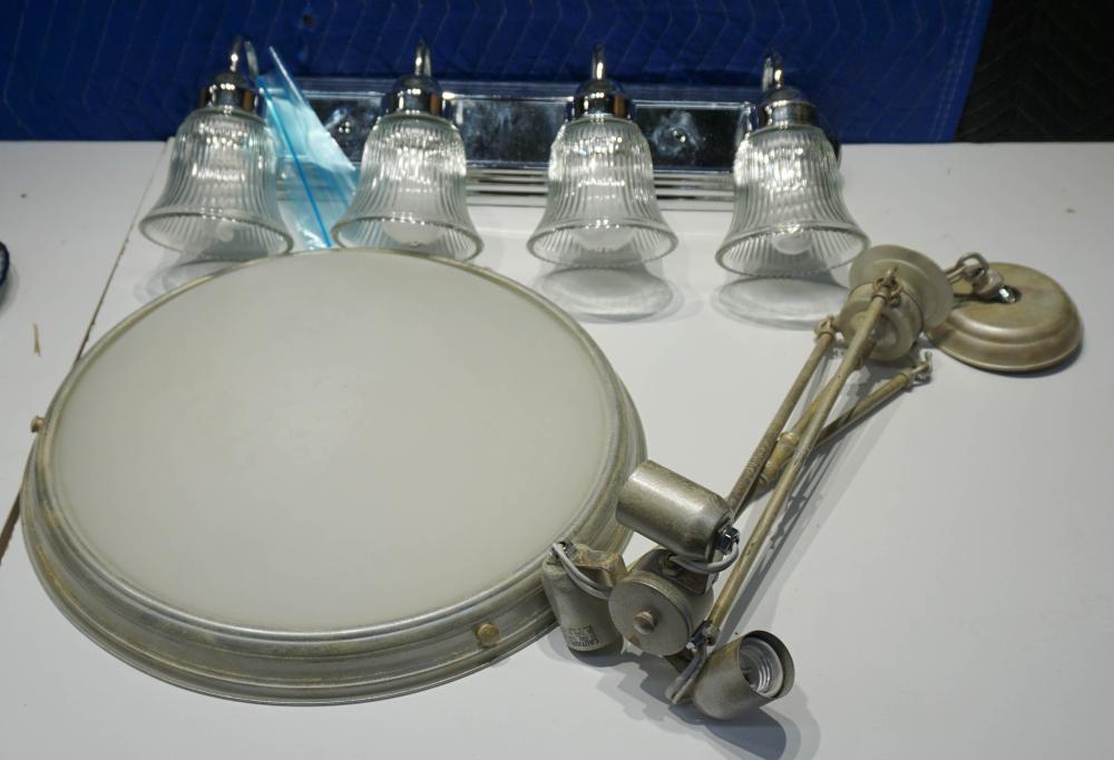 TWO HANGING LIGHT FIXTURESTwo