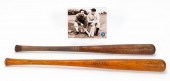 TWO HANNA BASEBALL BATS W/ JOE