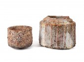 TWO HANS VANGSO STUDIO POTTERY