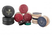 TWO HARDY SPARE SPOOLS and eig