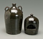 Two Harold Hewell jugs (Gillsv