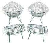 TWO HARRY BERTOIA KNOLL STYLE