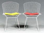 Two Harry Bertoia No. 420C cha