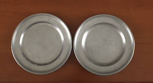 Two Hartford Connecticut pewter