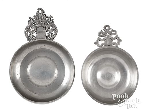 TWO HARTFORD, CONNECTICUT PEWTER