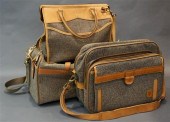 TWO HARTMAN TWEED AND SUEDE ST