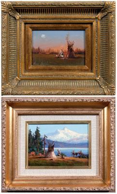 Two Heinie Hartwig paintings: