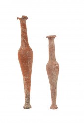 TWO HELLENISTIC STYLE TERRACOT