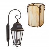 TWO HENDRIX ALLARDYCE LANTERNS