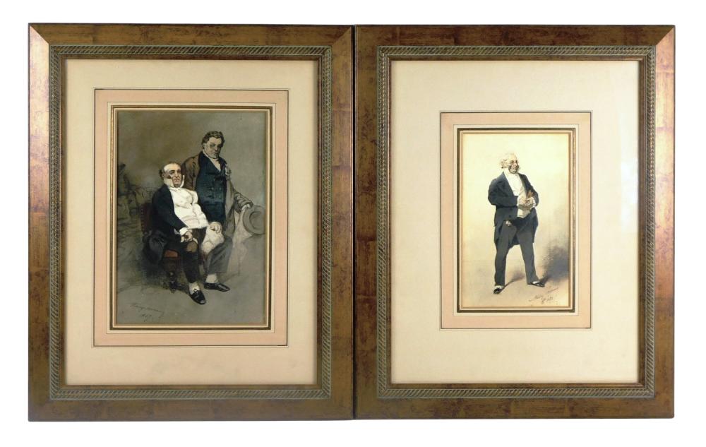 +TWO HENRY BONAVENTURE MONNIER