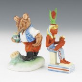 TWO HEREND PORCELAIN FIGURINES