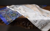 TWO HERMES PARIS SILK SCARVEST