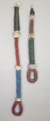 TWO HEROIC ANTIQUE NAVAL FANCY