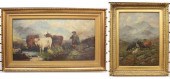 TWO HIGHLAND CATTLE OILS ON CA
