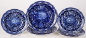 TWO HISTORICAL BLUE STAFFORDSH