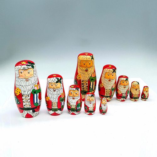 TWO HOLIDAY CHRISTMAS SANTA CLAUS