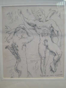Two homoerotic prints each