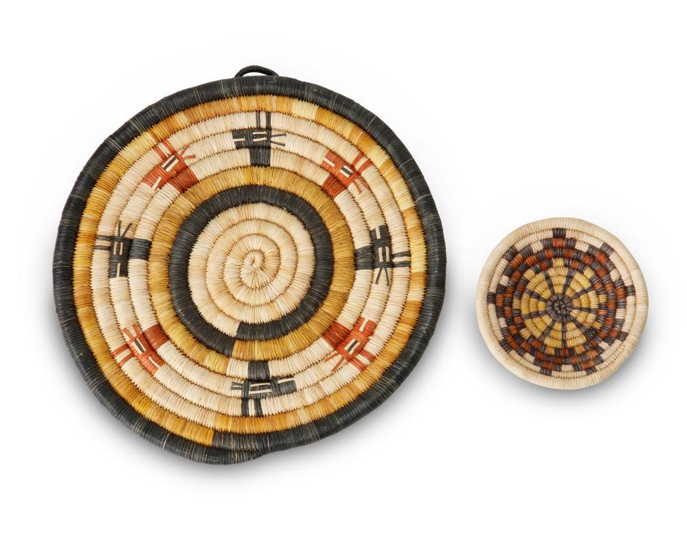 TWO HOPI PUEBLO POLYCHROME