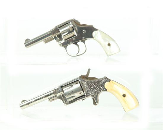TWO HOPKINS & ALLEN REVOLVERS. 