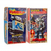 TWO HORIKAWA ROBOTS Circa1970s