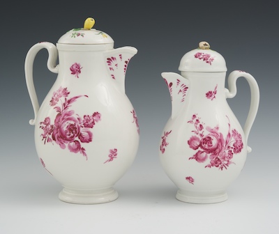 Two Hot Water Jugs Vienna 19th