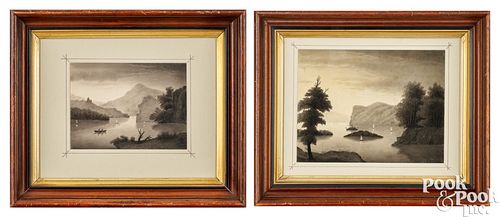 TWO HUDSON RIVER VALLEY CHARCOAL
