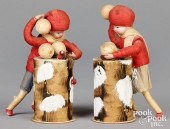 TWO HUEBACH SNOWBALL THROWERS
