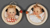 TWO HUMMEL CHILD IN BED 137 TM