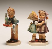 Two Hummel figures, "Waiter" 1