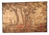 TWO HUNTING TAPESTRIES 21st ce