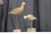 TWO H.V. SHOURDS DECOYS. Conte