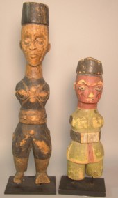 TWO IBIBIO PUPPETS NIGERIA the