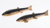 TWO ICE FISHING DECOYS, C. 193