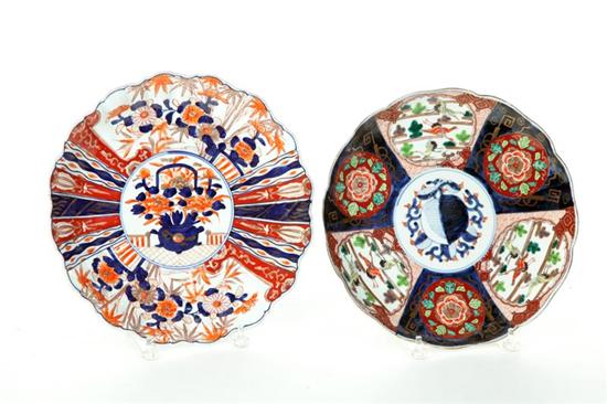 TWO IMARI CHARGERS.  Japan  1st
