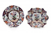 TWO IMARI PALETTE IRONSTONE CA