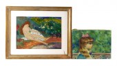 TWO IMPRESSIONISTIC STYLE PORT