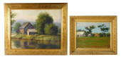 TWO IMPRESSIONISTICALLY RENDER