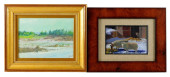 TWO IMPRESSIONISTICALLY STYLED