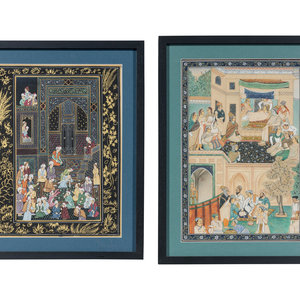 Two Indian Paintings on Paper 12