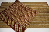TWO INDIAN TEXTILE PANELSStitc