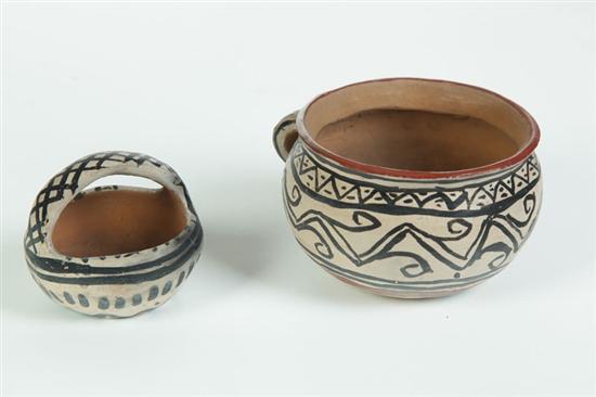 TWO INDIAN VESSELS.  Southwest 
