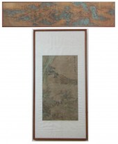 TWO INDIVIDUALLY FRAMED CHINES