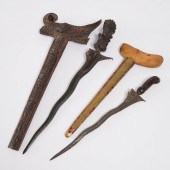 Two Indonesian Kris Daggers, m