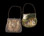 Two Intricately Embroidered Ha