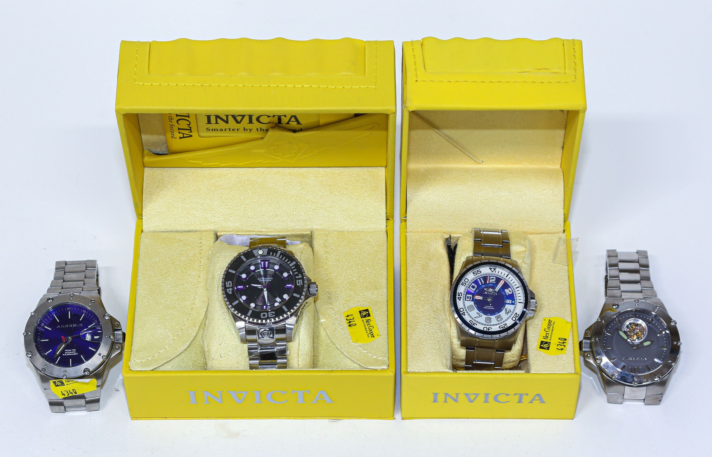 TWO INVICTA WATCHES & MORE